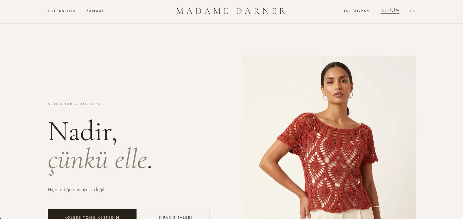 The Madame Darner home page