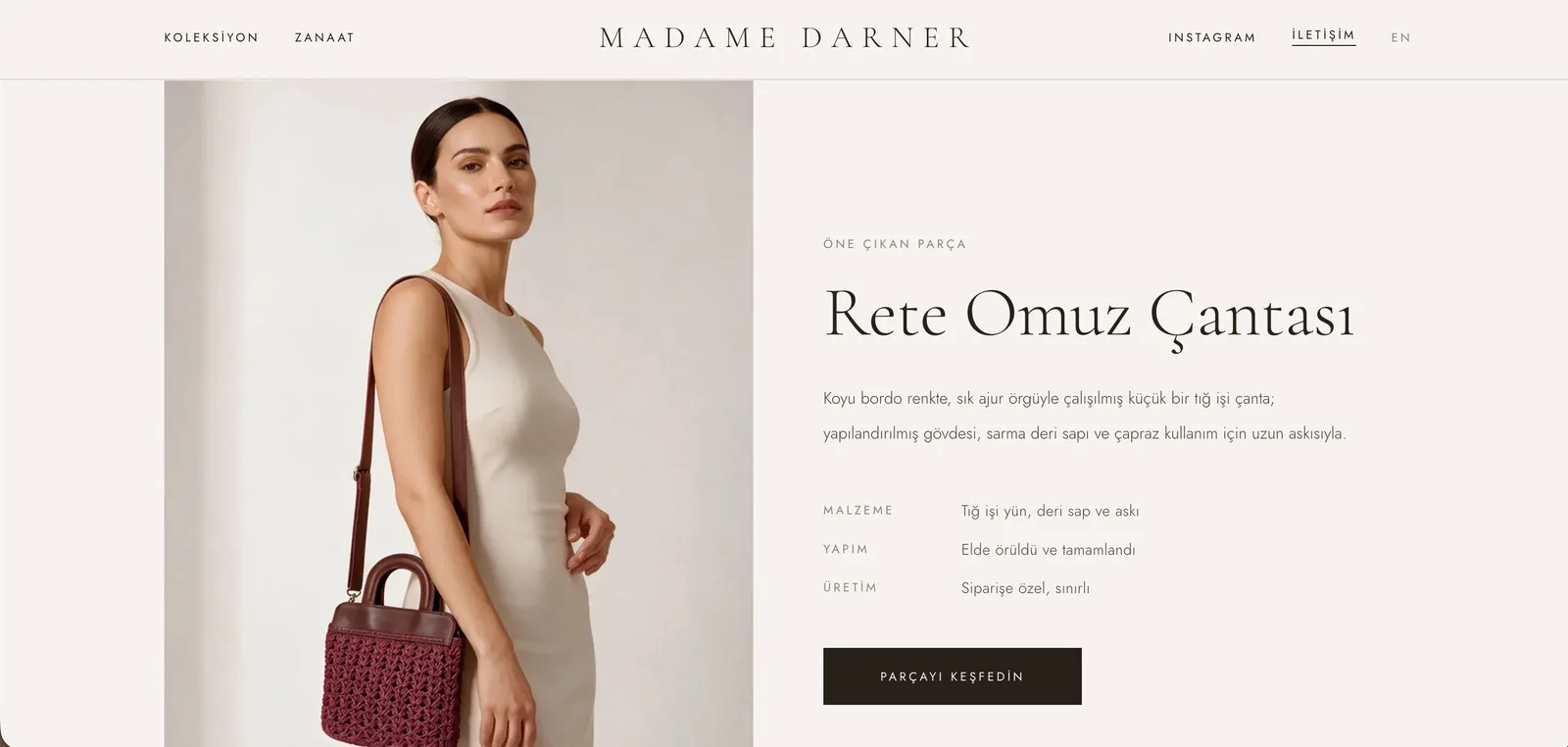 A product page